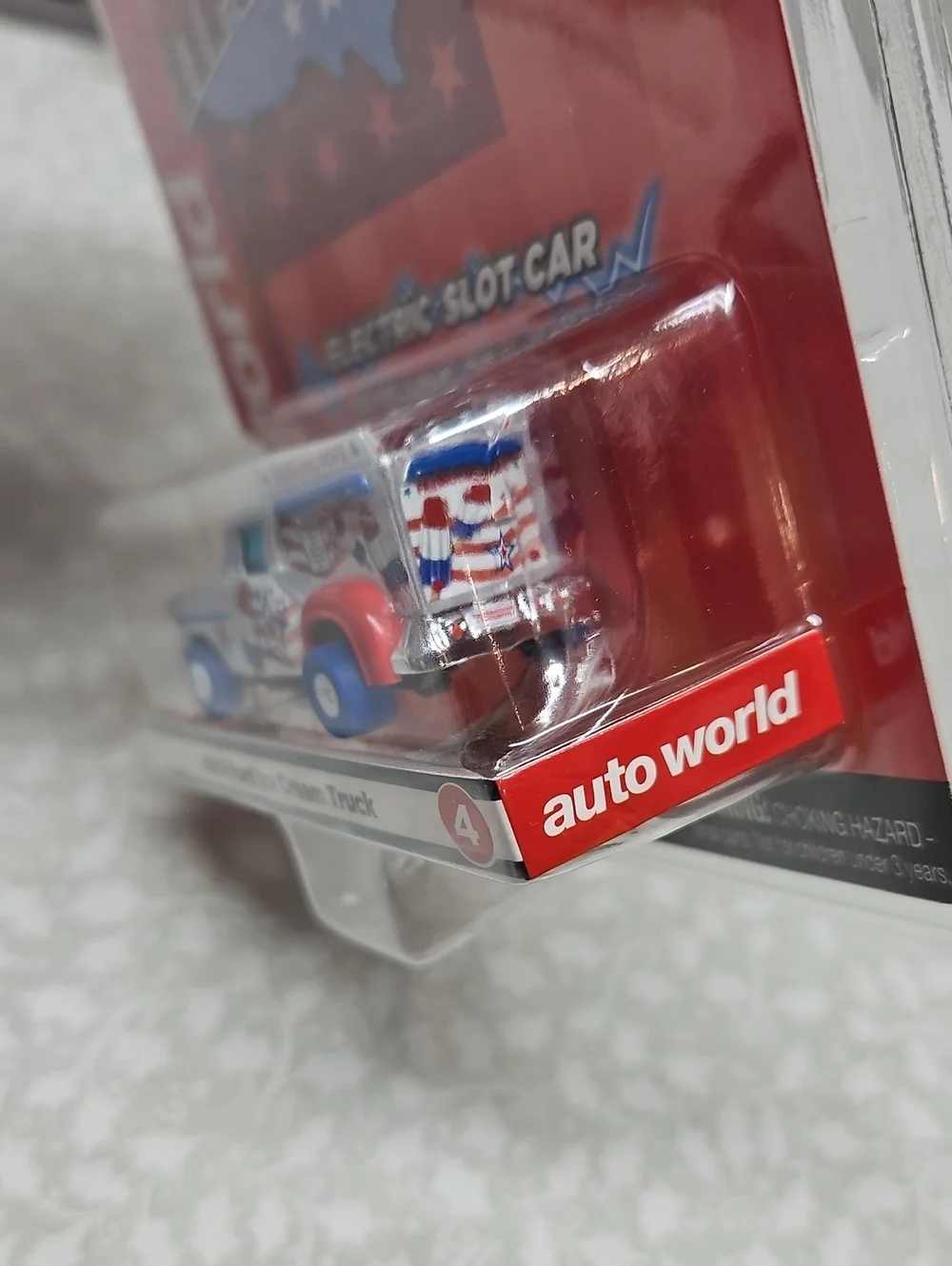 autoworld Thunderjet 1969 ford ice cream truck slot car A & B Across America